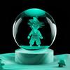 Dragon Ball Goku 3D Crystal Night Light - Creative Ornament and Birthday Gift
