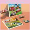 Holz Dinosaurier Puzzle Spielbrett Für Kinder Pädagogischer Spaß Und Motorikentwicklung