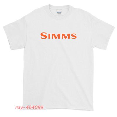 New SIMMS Fishing Logo Unisex Funny T Shirt USA Size S XXL