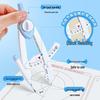 Junior High & Primary Student Compass - Special Edition for Drawing & Math