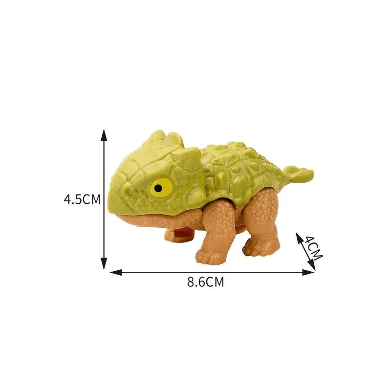 Finger Dinosaur Tricky Tyrannosaurus Model Biting Hand Fidget Mosasaurus Jurassic Dino Toy for Children Dino Movable Joints