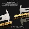 1pc Bicycle Chain Wear Indicator Checker Portable Bike Gauge Measurement Ruler Road Cycling Chain Replacement Repair Tools