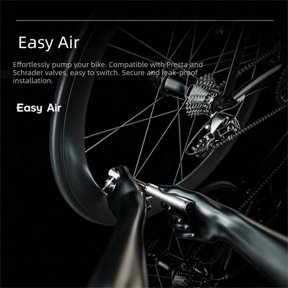 Mini Size Mini Bike Pump Aluminum Zinc Zinc Alloy Mini Air Pump Riding Equipment Bicycle Pump Cycling