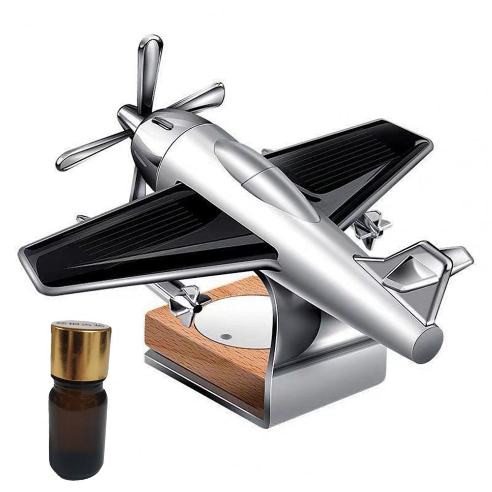 Автомобильный парфюм Аромадиффузор Ароматерапия Солнечная энергия Модель самолета Автомобильный освежитель воздуха Солнечная панель Самолет Аромат Аромадиффузор