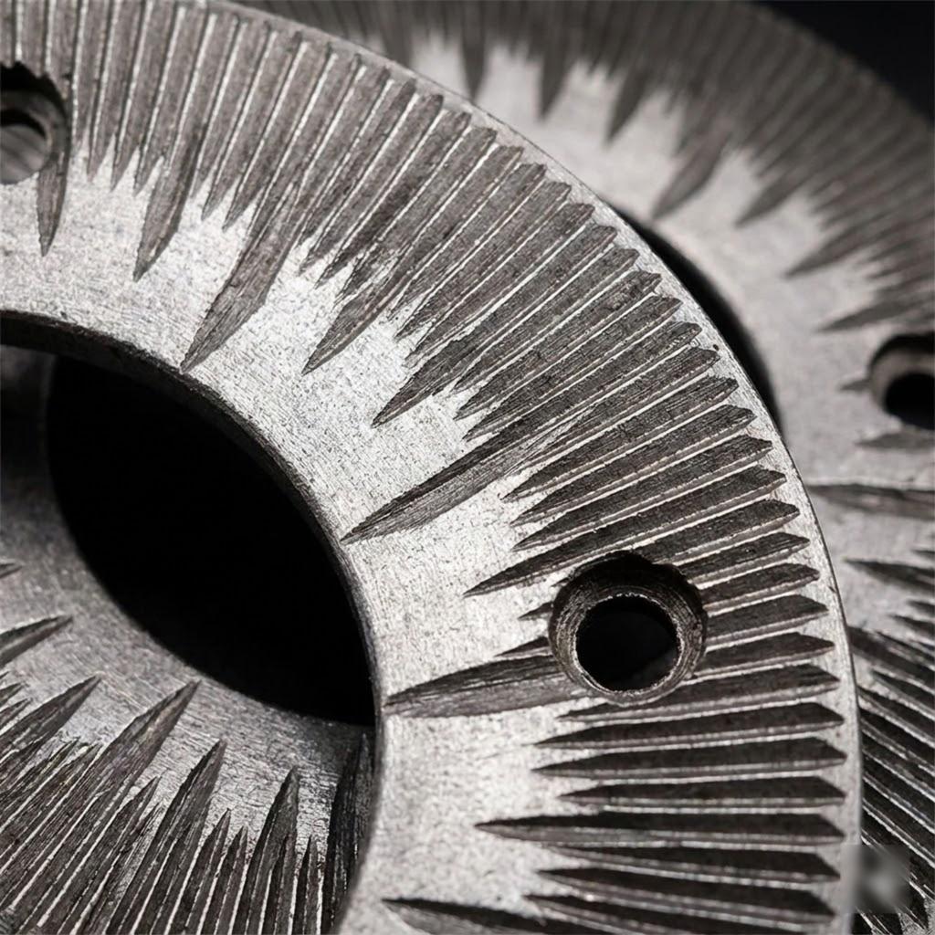 5.79 Inch Dry Grain Grinding Machine Plates Commercial 2 Grinding Disc