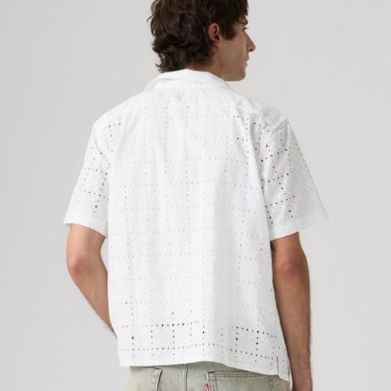 Levi S Men Short Sleeve Llama Boxy Shirt 005h5 0004