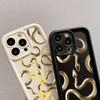 LZ5 Butterfly Black Gold Snake Silicone Phone Case for Samsung A15 A35 S24 S23 Ultra S22 S21 Plus S20 FE A05 A54 A55 A53 A14 M15 Shockproof Back Cover
