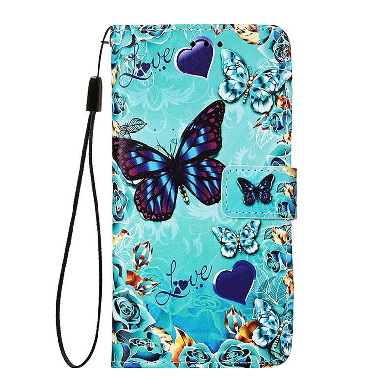 

A52 A52S Phone Cover For Samsung Galaxy A52s 5G Case 3D Painted Leather Wallet Flip Case For Samsung A52 SM-A525F A72 Etui Funda Galaxy A52 4G 5G