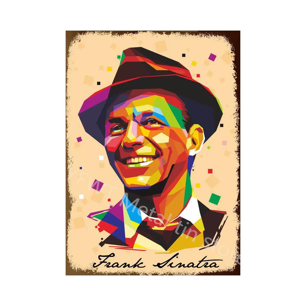 Vintage Music and Guitar Lovely Gift Metal Tin Signs Wall Decor Art Posters Bar Retro Plaques Painting Home Decor