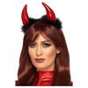 Womens/Ladies Devil Horns Metallic Headband