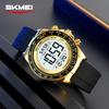 Skmei 2592 Hot Sell Top 10 Brand Mens Digital Watch Original Silicone Band Water Proof Chronograph In Stock Sports Watch Factory