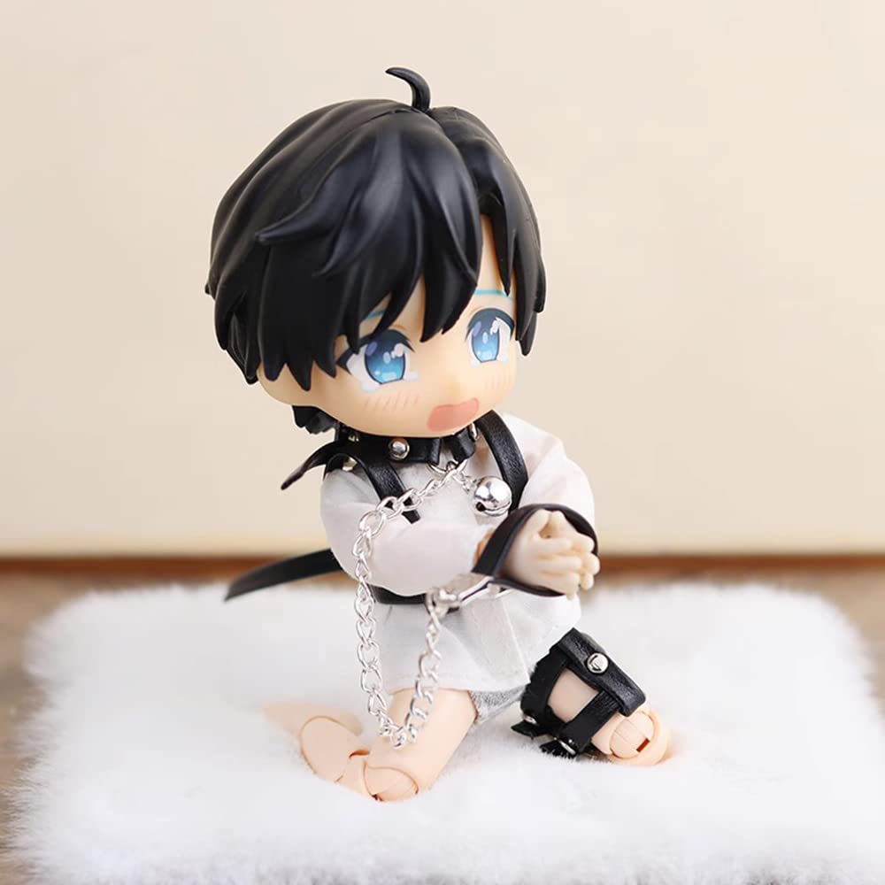 Obitsu 11 OB11 Size Costume, Belts, Restraints, 4-Piece Set for Obitsu Doll 11cm Body