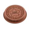 3D Yuvarlak Çikolata Bisküvi Kalıp Oreo Çerez Silikon Kalıplar Yapışmaz Puding Tava Büyük Mousse Kek Pişirme Kalıbı