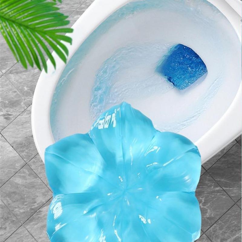 1ks kreativní stříkačka na toaletní mísu s vůní barevného květu, vonný gel citron pomeranč, růže