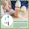 FTS Stainless Steel Water Bottle Cleaning Brush Set,Long Handle Bottle Cleaner Set, Built For Narrow Neck Bottles