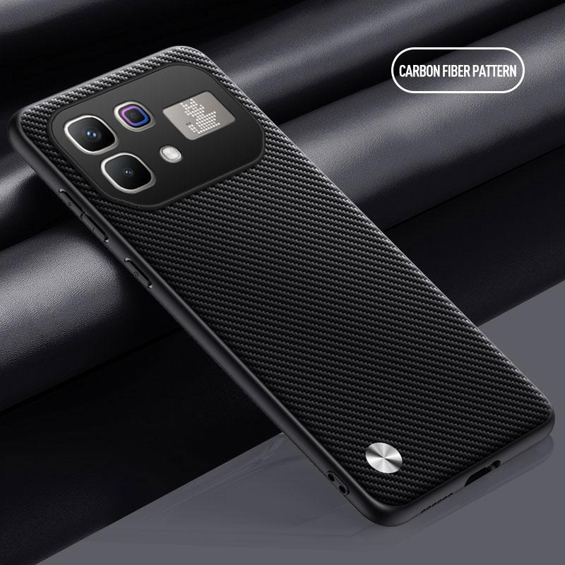 EUCAGR Luxury PU Leather For Infinix Note 60 Pro Silicone Shockproof Phone Case Back Cover For Infinix Note 60Pro Bumper Fundas