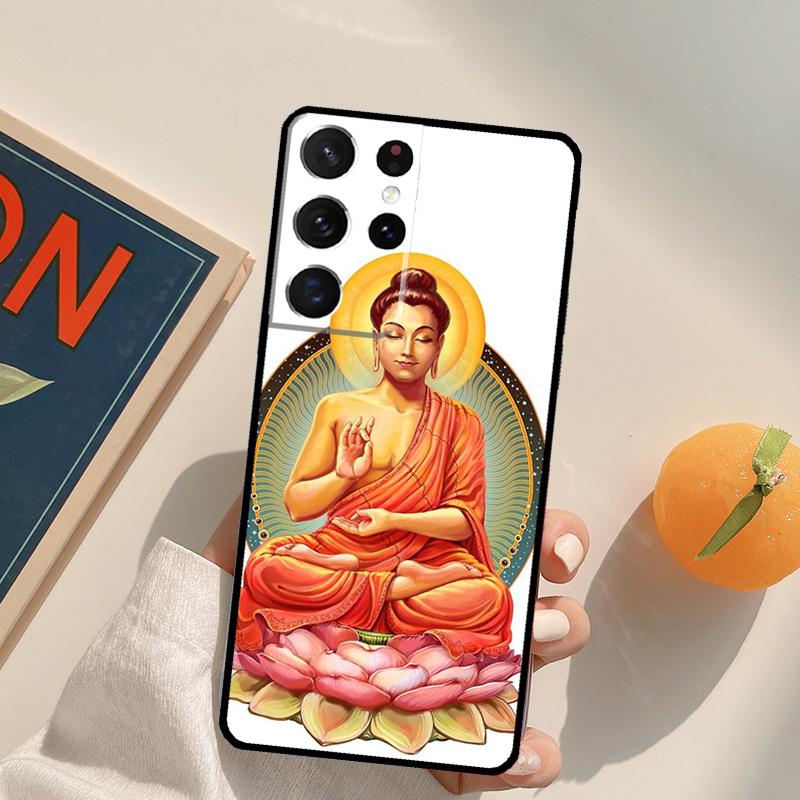 Buddha Phone Case For Samsung Galaxy S25 S26 Ultra S20 S21 S22 S23 S24 Plus S10 S25 FE Back Cover