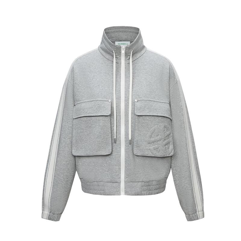 Kardanton Women's Grey Blazer Jacket