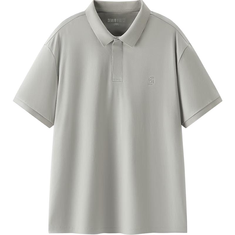Semir Men's Summer Business Casual Knit Polo Shirt