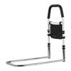Bed Rail for Elderly, Bedside Assist Rails with PU Handrail, Adjustable Height Pipe Bedside Cane, High-Strength Carbon Steel Bed Bars for Seniors &