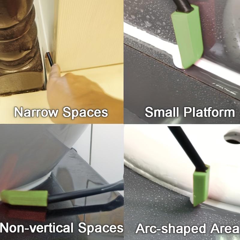 10 In 1 Multi-angle Sealant Scraper,Plastic Angle Caulk Tool,Grout Remover Spatula,Bathroom Kitchen Tile Floor Gap Filler Kit