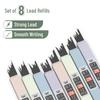 Mr. Pen Pastel Mechanical Pencil Set – 4-Pack, 0.5mm & 0.7mm, Fast-Click Aesthetic Cute Writing Pencils for Students & Office Supplies