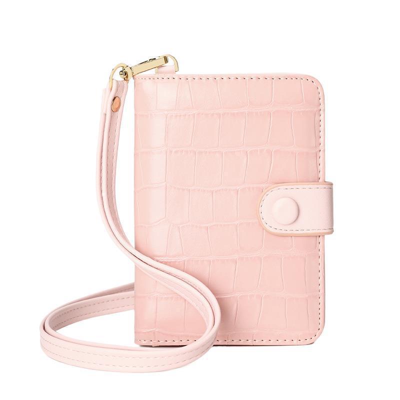 Multifunctional Travel RFID Passport and Document Holder with Detachable Lanyard