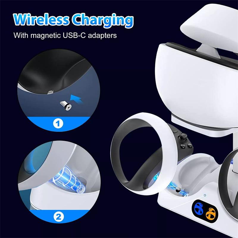 Vr Glasses Holder Charging Base Specially Designed Durable Multifunctional Practical Universal Game Accessories