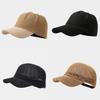 Summer Cotton Curved Brim Cap With Sun Protection And Ventilation For Casual Wear