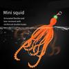 Fishing Tackle Sea Fishing Skirt Soft Lures with Double Barbed Hook Squid Skrit Lure 15cm 10g Artificial Baits