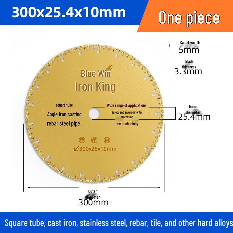 Stainless Steel Angle Grinder Disc: Iron Cutter, Metal Saw, Diamond Grinding Wheel, Tile Grooving