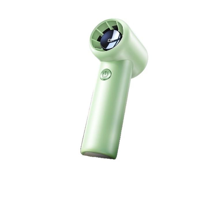 Portable Rechargeable Handheld Fan Green One Size