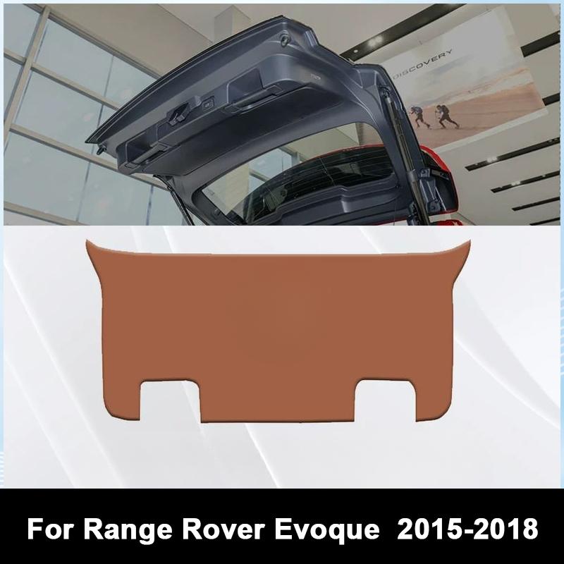 For Land Rover Range Rover Evoque L 2015-2025 Trunk Tailgate Protection Pad Rear Trunk Door Leather Anti Fouling Protection Pad