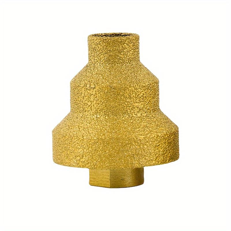 Diamond Brazing Cone Reamer Drill Bit Set - Aluminum Alloy, Multi-Layer for Ceramic Tile, Marble, Concrete - 20mm, 35mm, 50mm Sizes with M10 Thread