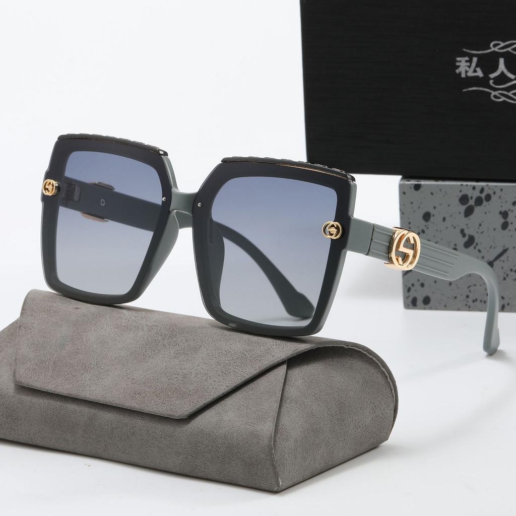 Womens Square Frame UV Protection Polarized Sunglasses Luxury Street Style Trendy Sun Glasses for Women