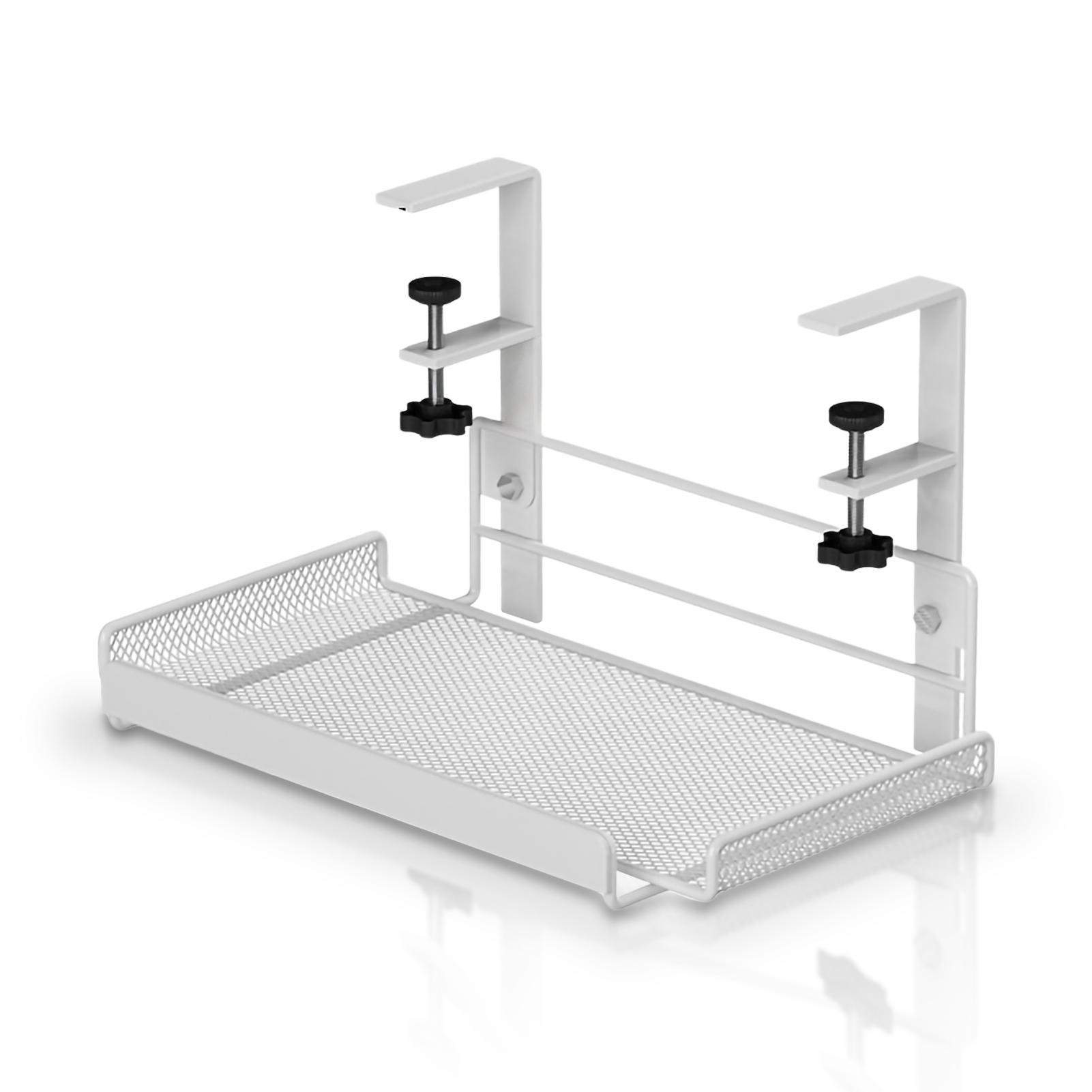 Подстольный лоток для прокладки кабелей без сверления Стальной стол Органайзеры для кабелей Лоток для прокладки проводов Стойка для управления кабелем в доме 2298₽