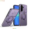 Luxury Armor Phone Case For Samsung Galaxy A57 A56 A36 A26 A06 A54 A14 Magnetic Bracket Holder Lens Protection Shockproof Cover