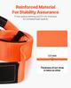 VEVOR Recovery Tow Strap 76.2 Mm, 2.4 M 16329 Kg Break Strength, Triple Reinforced Loop Straps, Tree Saver, Winch Line Extension Strap