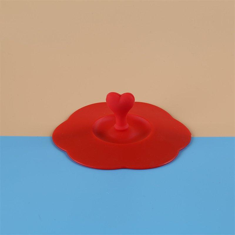 105mm Food-grade Silicone Cup Lid Mickey Mouse-shaped Cartoon Figurine Mug
