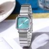 Ins Niche Korean Style Women's Versatile Steel Band Quartz Watch - Simple and Elegant Design for Students