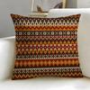 Fair Isle Muster Kissenbezug Weich Leicht zu Waschen Kissenhülle Vielseitig für Sofa Bett Reise und Büro