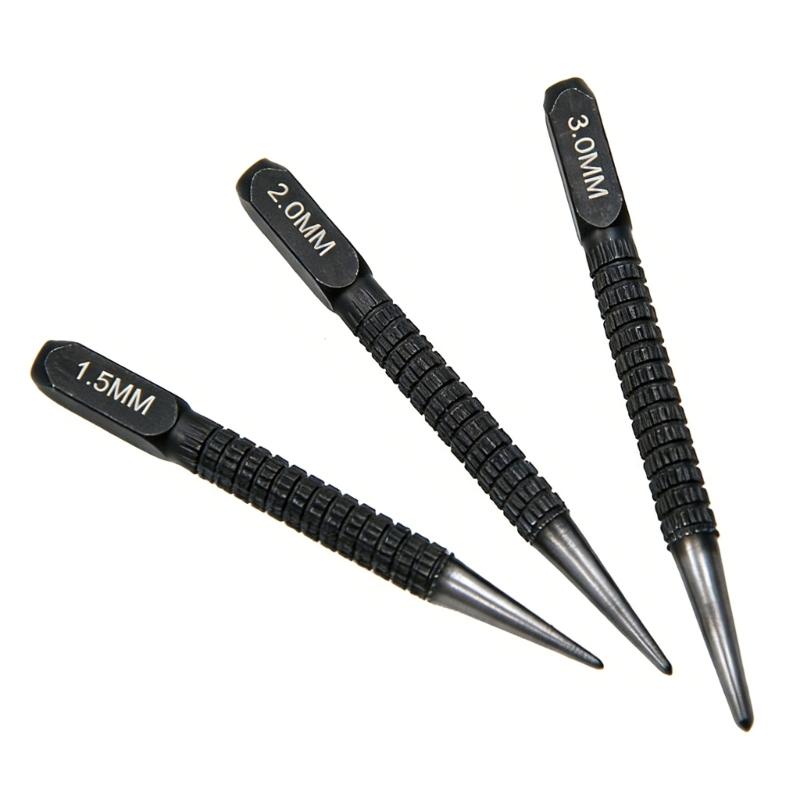 Professional Center Punch Center Hole Punch for Furniture Assembly Metal Fabrication and Home Repair Tasks