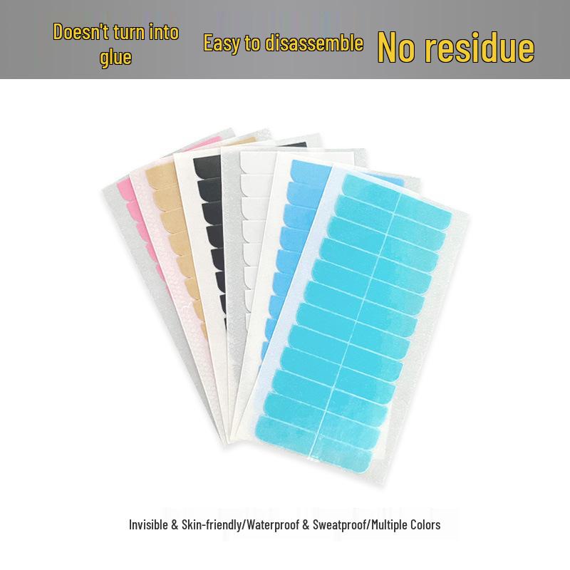 Transparentes Wasserdichtes Schweißfestes Perückenklebeband - Unsichtbar, Rückstandsfrei, Doppelseitig, Hohe Viskosität, Anti-Exposition.