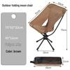ZISIZ Outdoor Folding Moon Chair