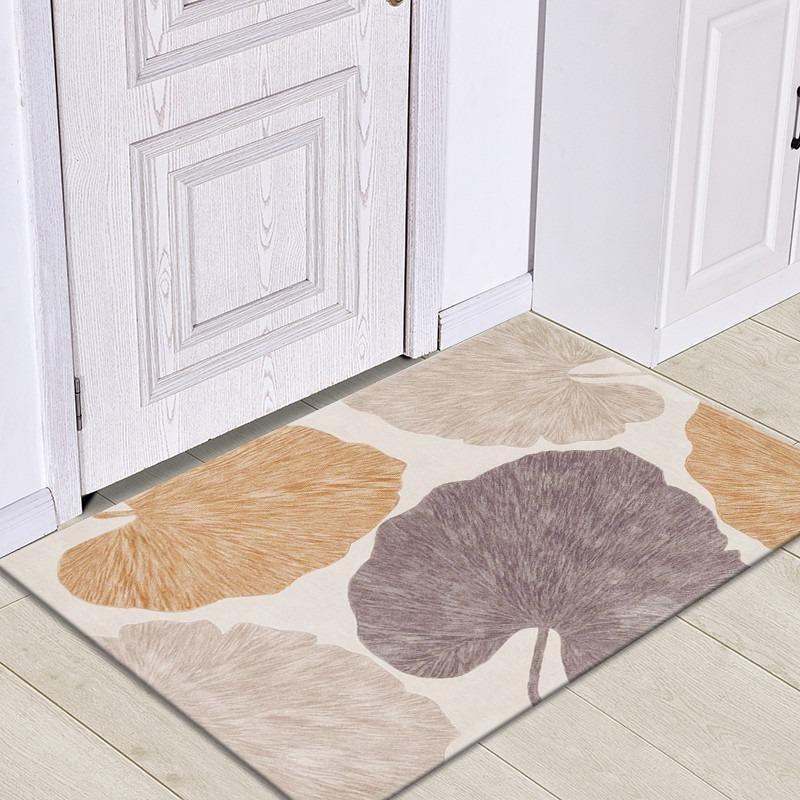 Tappetino da Bagno Assorbente Antiscivolo Tappeto Ingresso e Atrio Tappetino per Piedi Tappetino da Porta Camera da Letto Tappetino per Pavimento Design Nordico Minimalista Moda