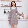 Korean Style Waterproof Cotton Princess Cooking Apron