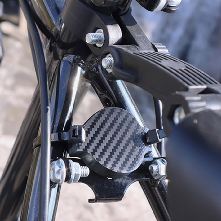 Road Bicycle Support Rack Holder for Tag Carbon-Fiber Film Anti-lost GPS Bracket