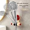 3 Pcs Portable Suction Cup Shower Head Holder, Adjustable No-Drill Base, Shower Head Support, Shower Nozzle Fixing Tool