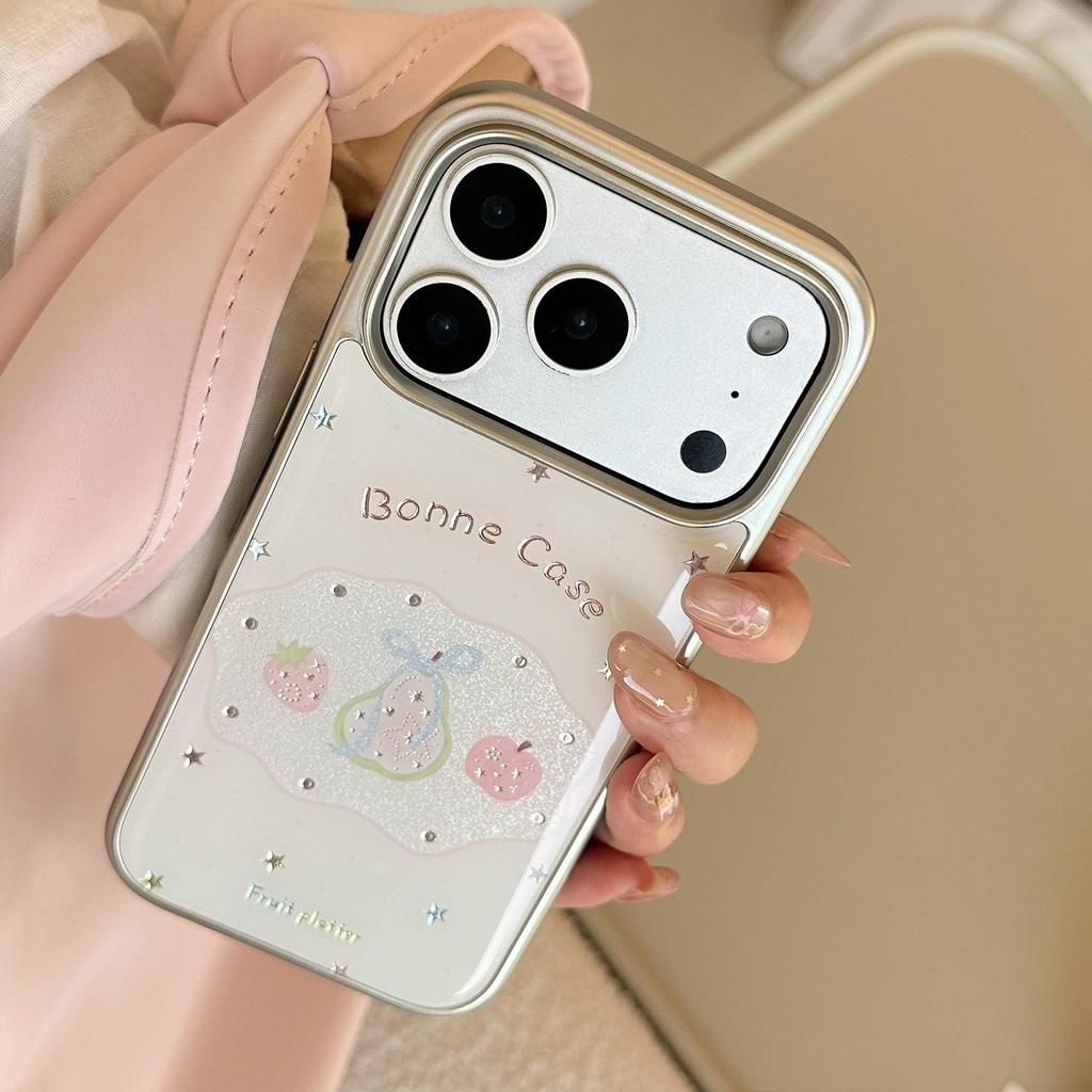 Creative Fruit Phone Cases for iPhone 16, iPhone 17, and iPhone 17 Pro Max
