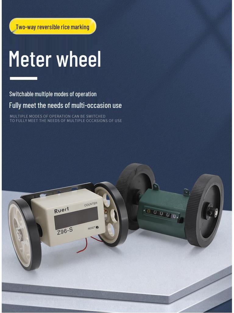 Z96-FZ96-S Mechanical Roller Electronic Counter Encoder for Wheel Length Measurement
